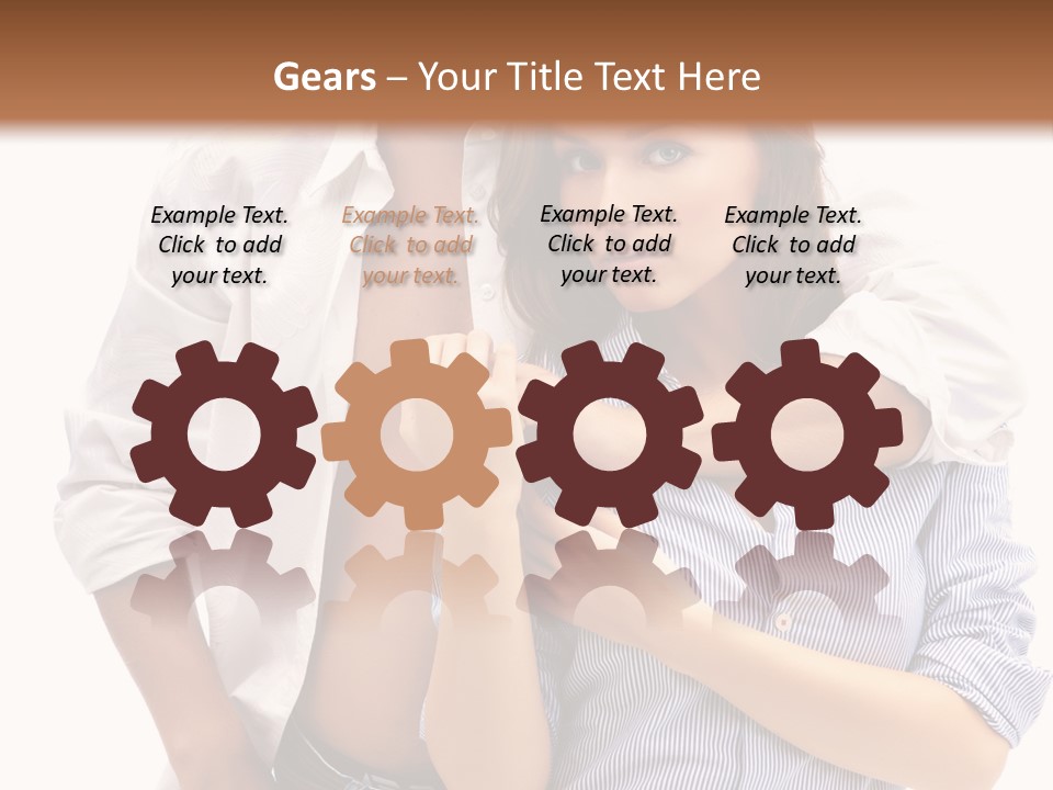 Beauty Beautiful Closeup PowerPoint Template