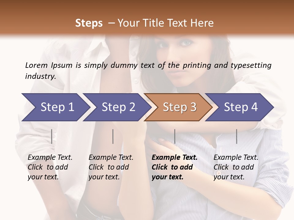 Beauty Beautiful Closeup PowerPoint Template