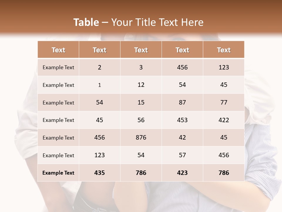 Beauty Beautiful Closeup PowerPoint Template