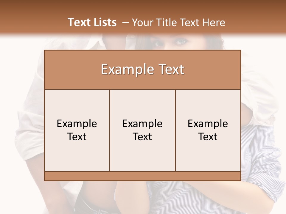 Beauty Beautiful Closeup PowerPoint Template