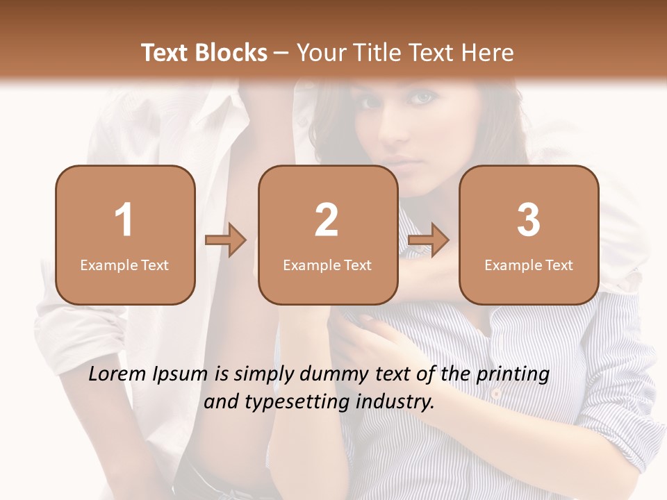 Beauty Beautiful Closeup PowerPoint Template