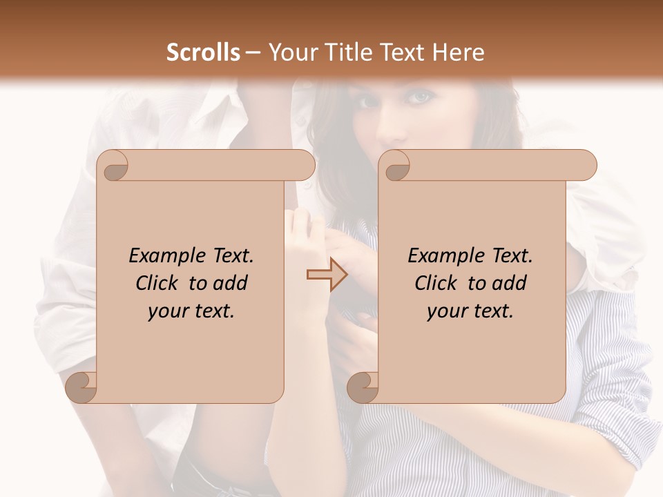 Beauty Beautiful Closeup PowerPoint Template