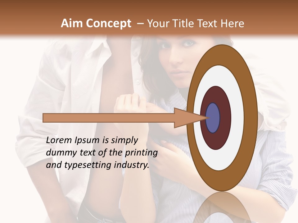 Beauty Beautiful Closeup PowerPoint Template