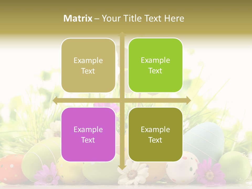 Seasonal White Nature PowerPoint Template