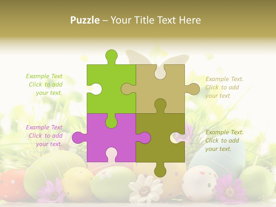 Seasonal White Nature PowerPoint Template