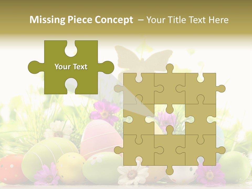 Seasonal White Nature PowerPoint Template