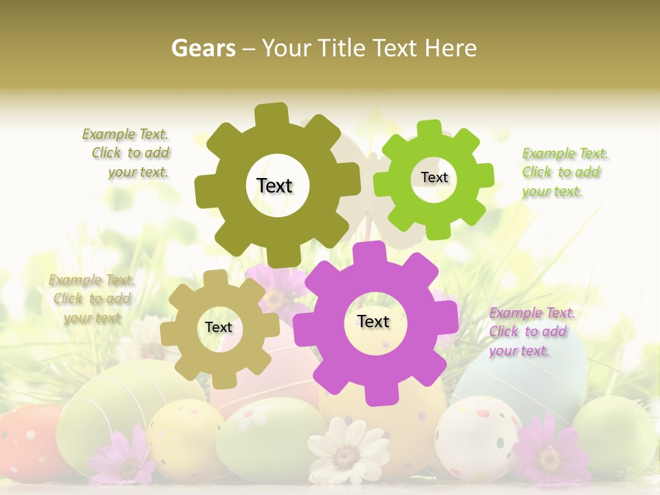 Seasonal White Nature PowerPoint Template