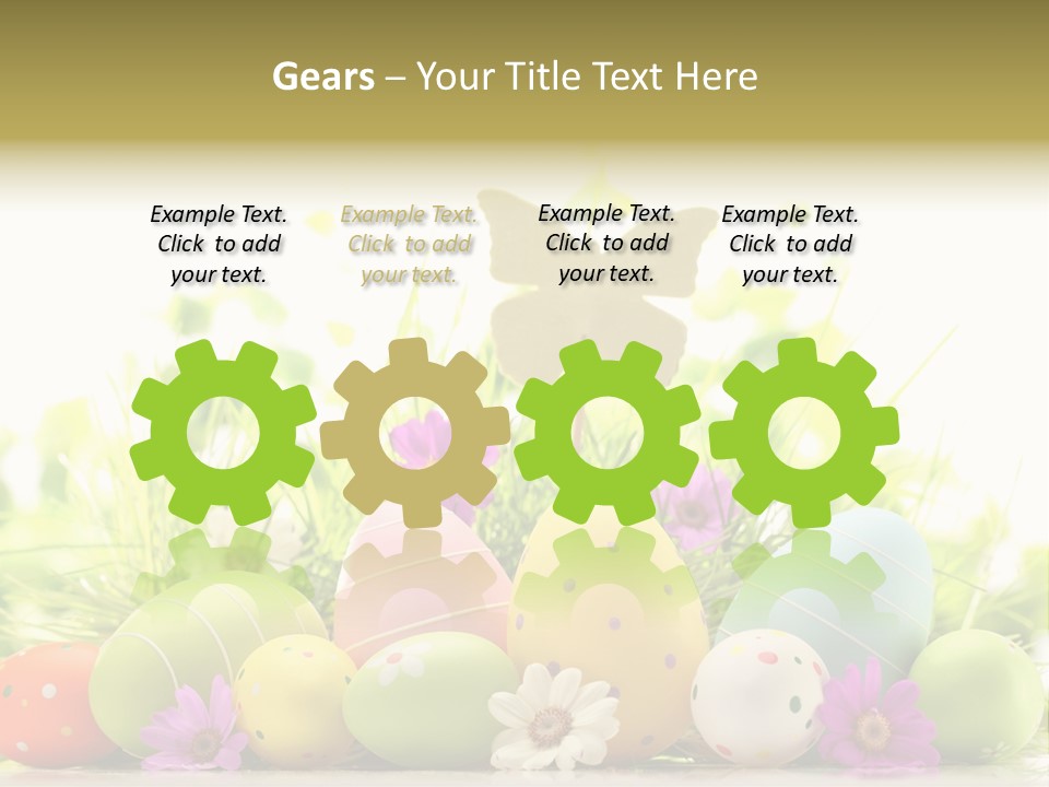 Seasonal White Nature PowerPoint Template