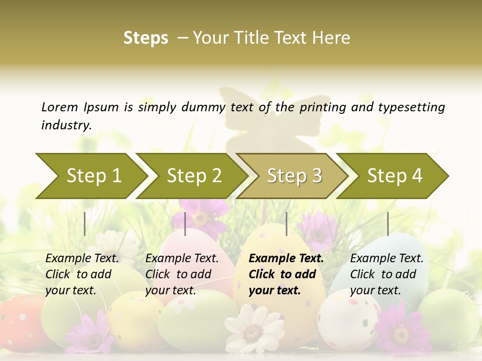 Seasonal White Nature PowerPoint Template