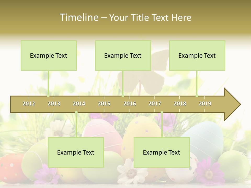 Seasonal White Nature PowerPoint Template