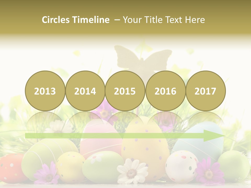 Seasonal White Nature PowerPoint Template