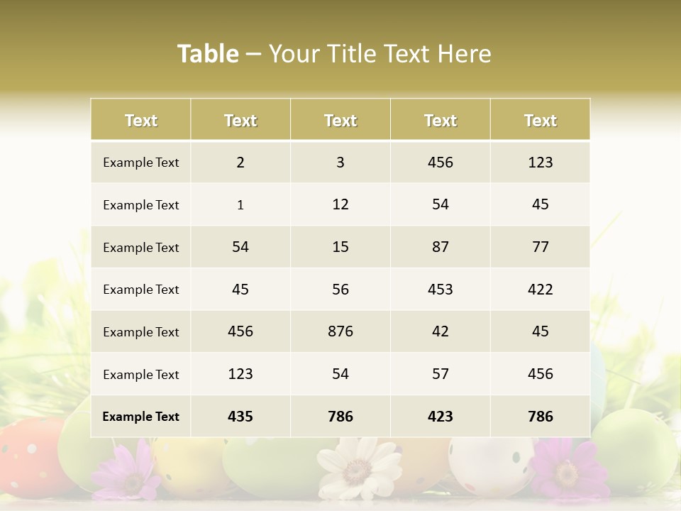 Seasonal White Nature PowerPoint Template