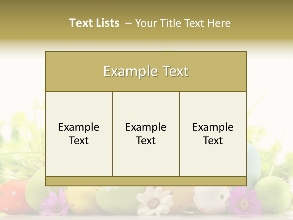 Seasonal White Nature PowerPoint Template