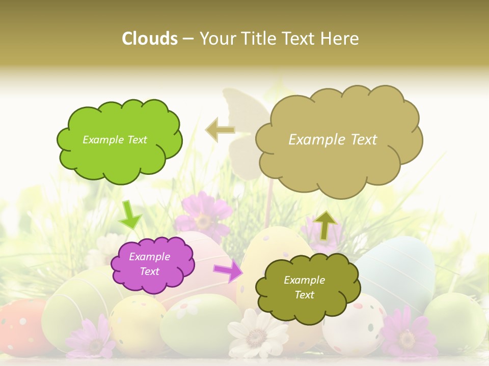 Seasonal White Nature PowerPoint Template