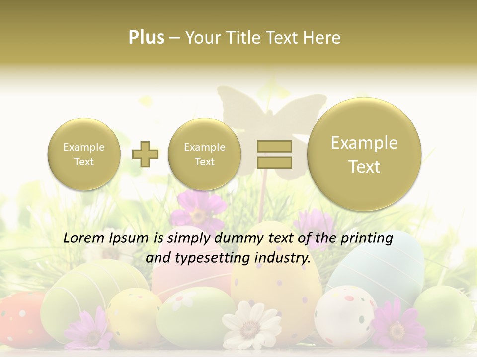 Seasonal White Nature PowerPoint Template