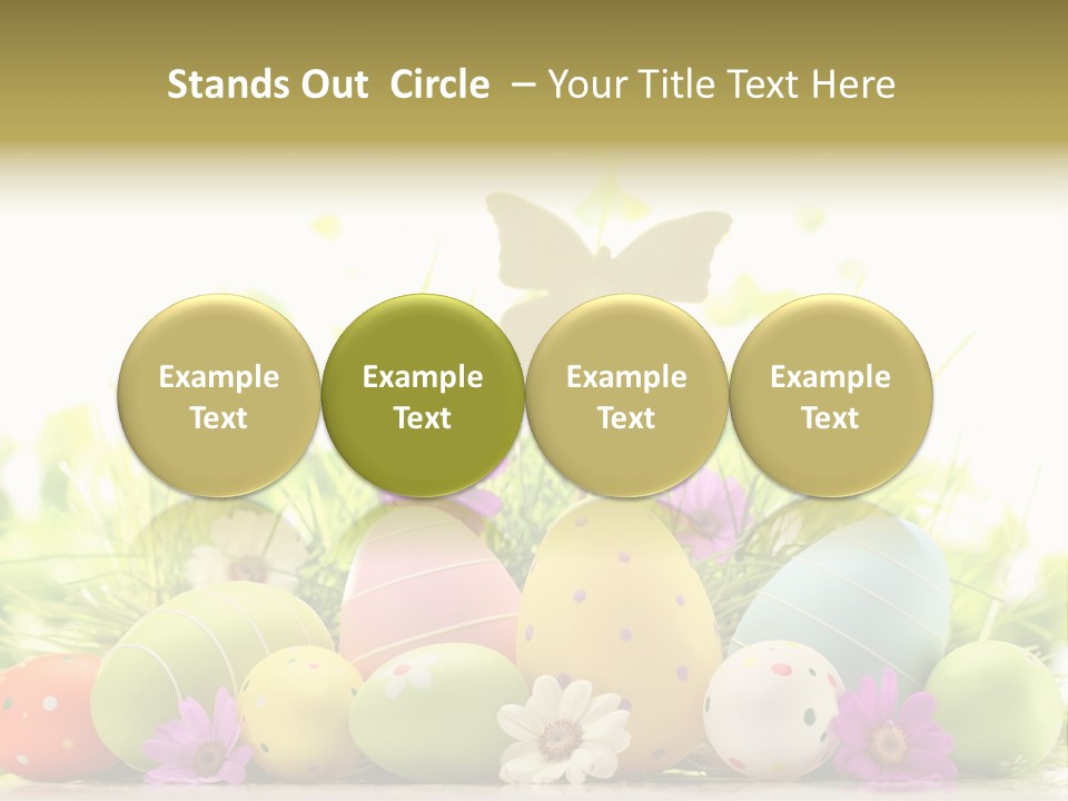 Seasonal White Nature PowerPoint Template