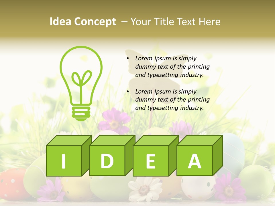 Seasonal White Nature PowerPoint Template