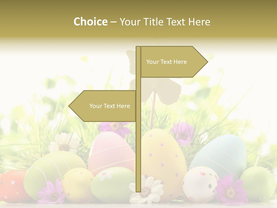 Seasonal White Nature PowerPoint Template