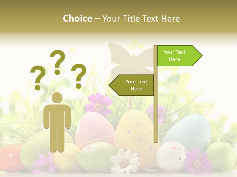 Seasonal White Nature PowerPoint Template
