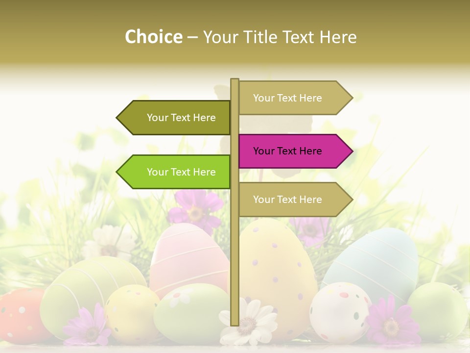 Seasonal White Nature PowerPoint Template