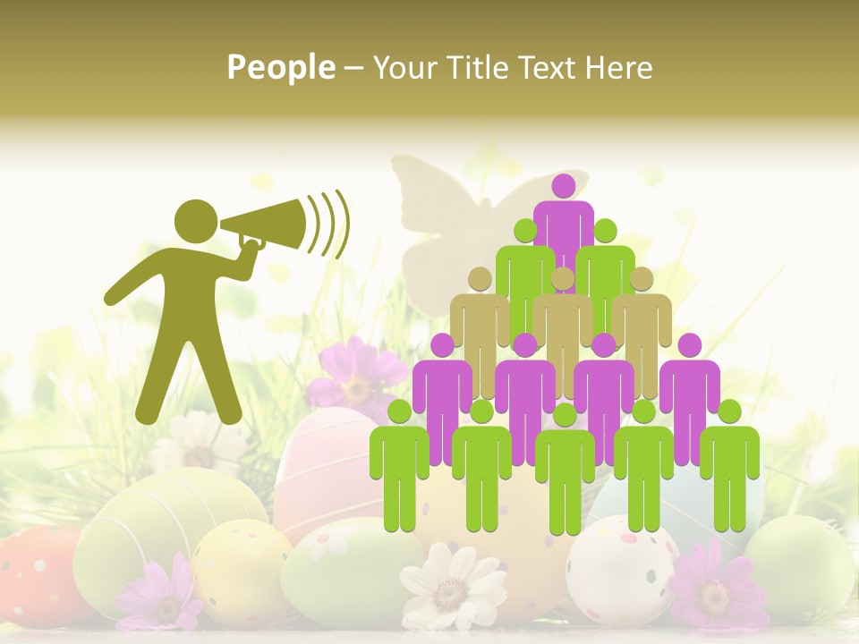 Seasonal White Nature PowerPoint Template