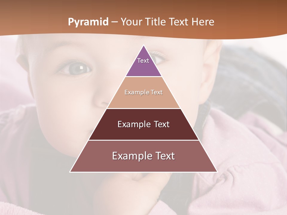 Isoliert Little Krabbelt PowerPoint Template