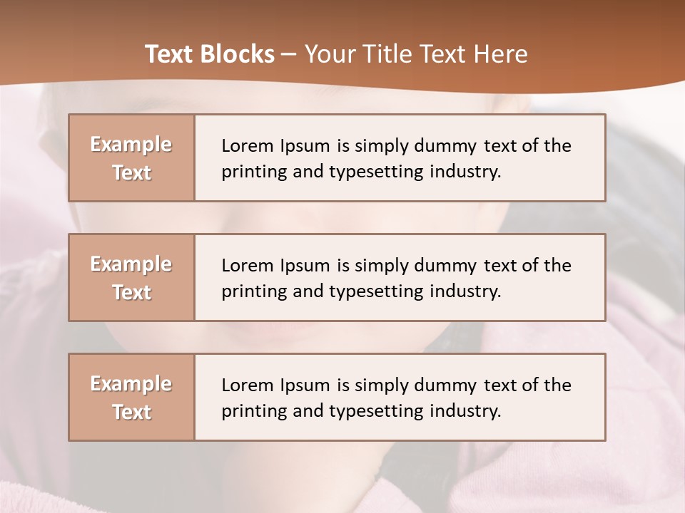 Isoliert Little Krabbelt PowerPoint Template