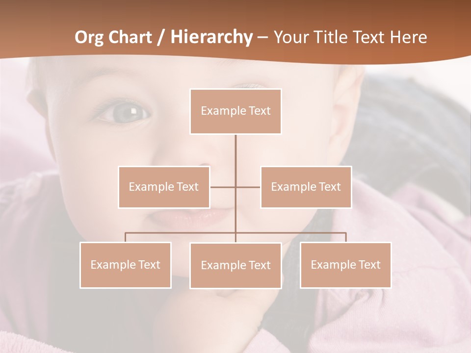Isoliert Little Krabbelt PowerPoint Template