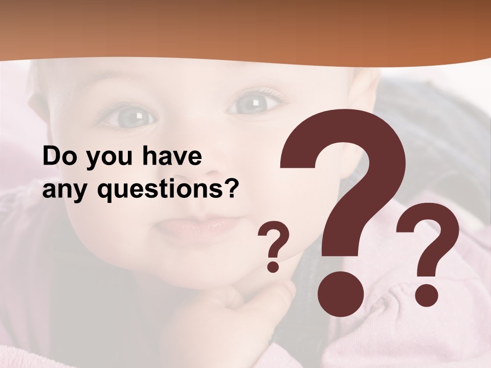 Isoliert Little Krabbelt PowerPoint Template