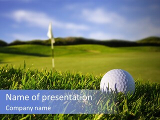 Course Grass Sport PowerPoint Template