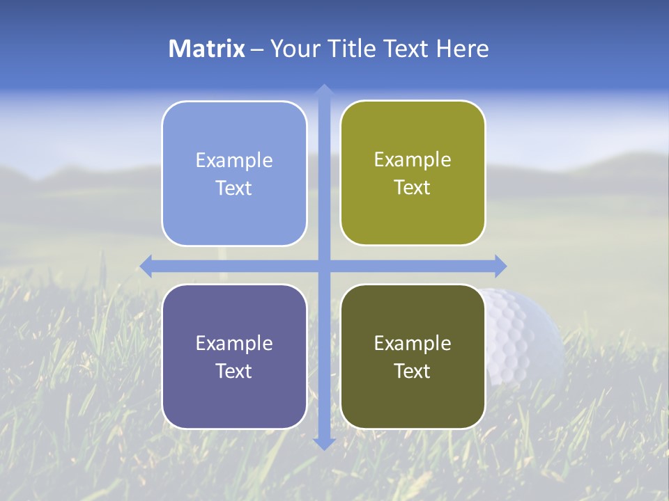 Course Grass Sport PowerPoint Template