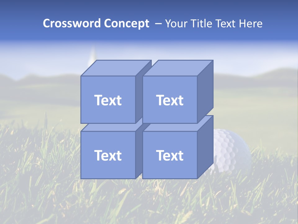 Course Grass Sport PowerPoint Template