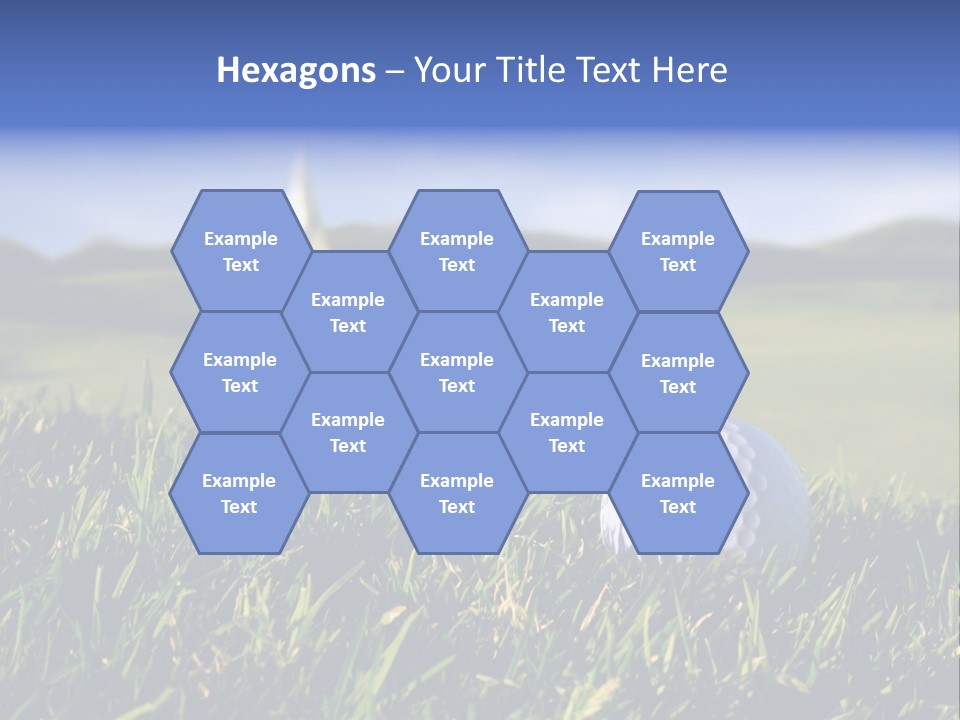 Course Grass Sport PowerPoint Template