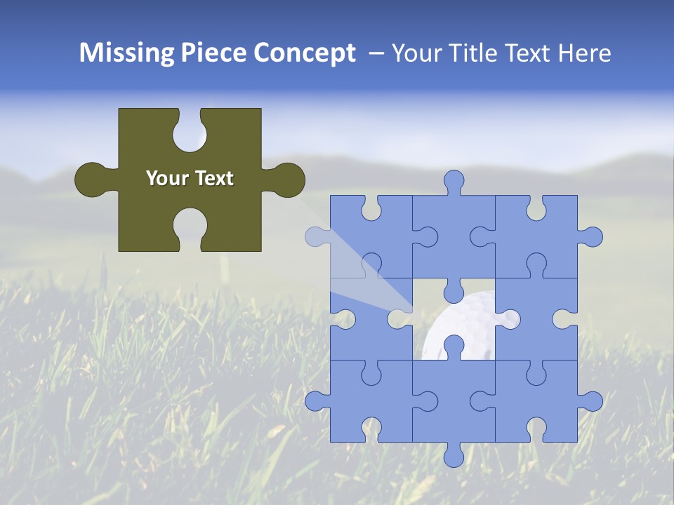 Course Grass Sport PowerPoint Template