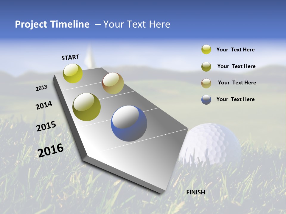 Course Grass Sport PowerPoint Template