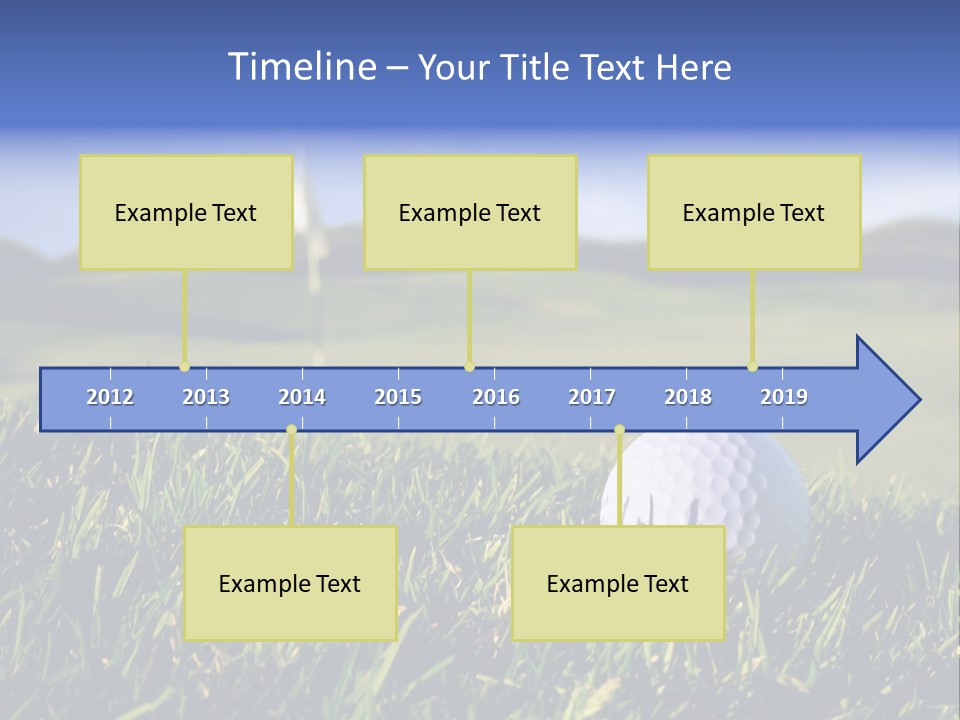 Course Grass Sport PowerPoint Template