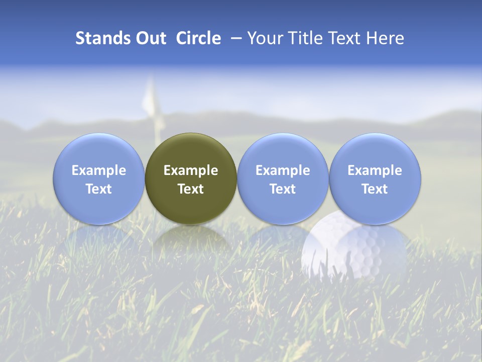 Course Grass Sport PowerPoint Template
