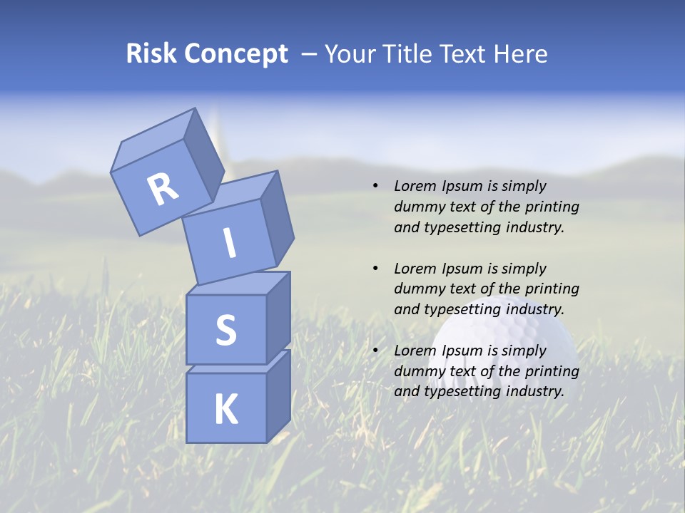 Course Grass Sport PowerPoint Template