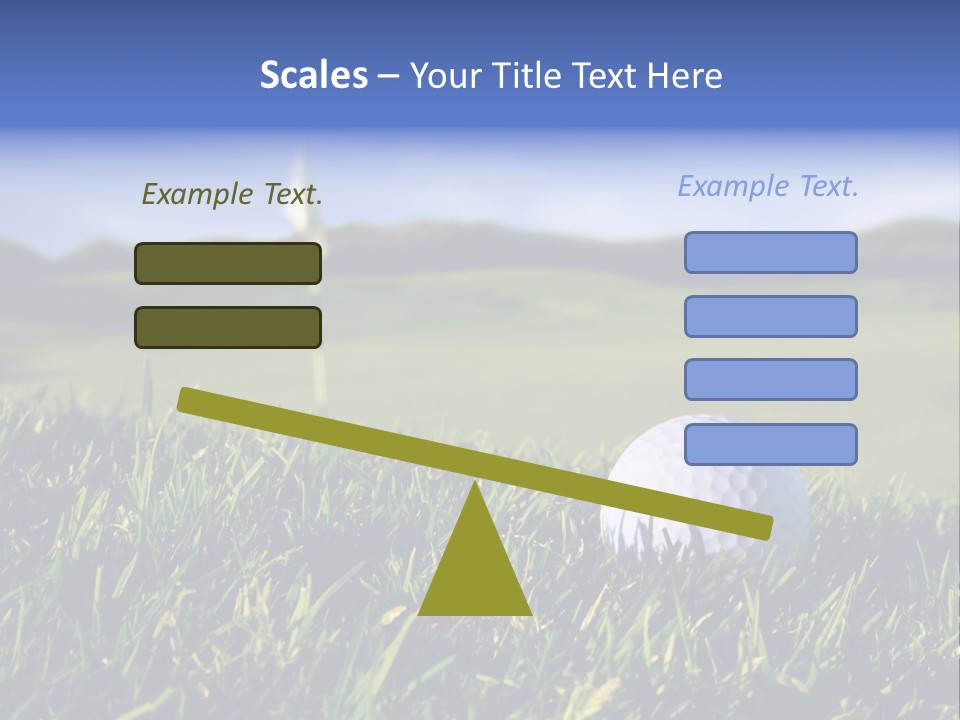 Course Grass Sport PowerPoint Template