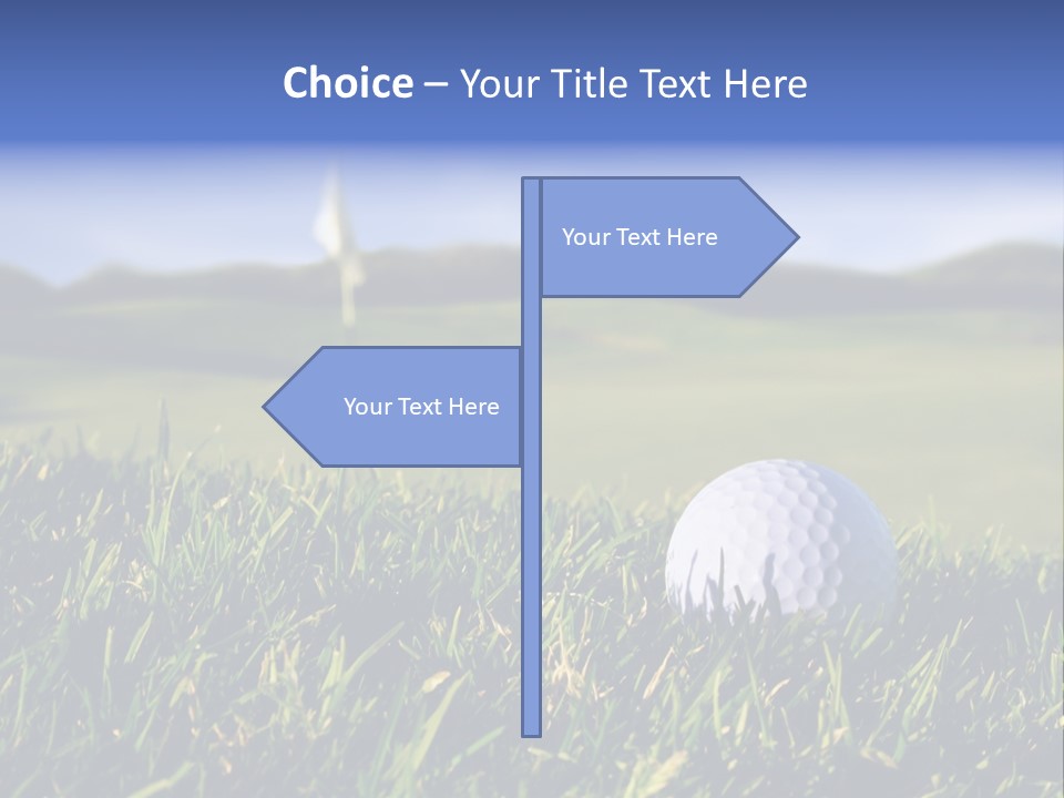 Course Grass Sport PowerPoint Template