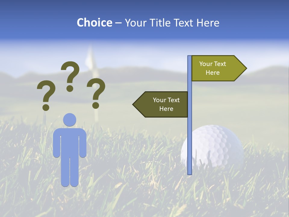 Course Grass Sport PowerPoint Template