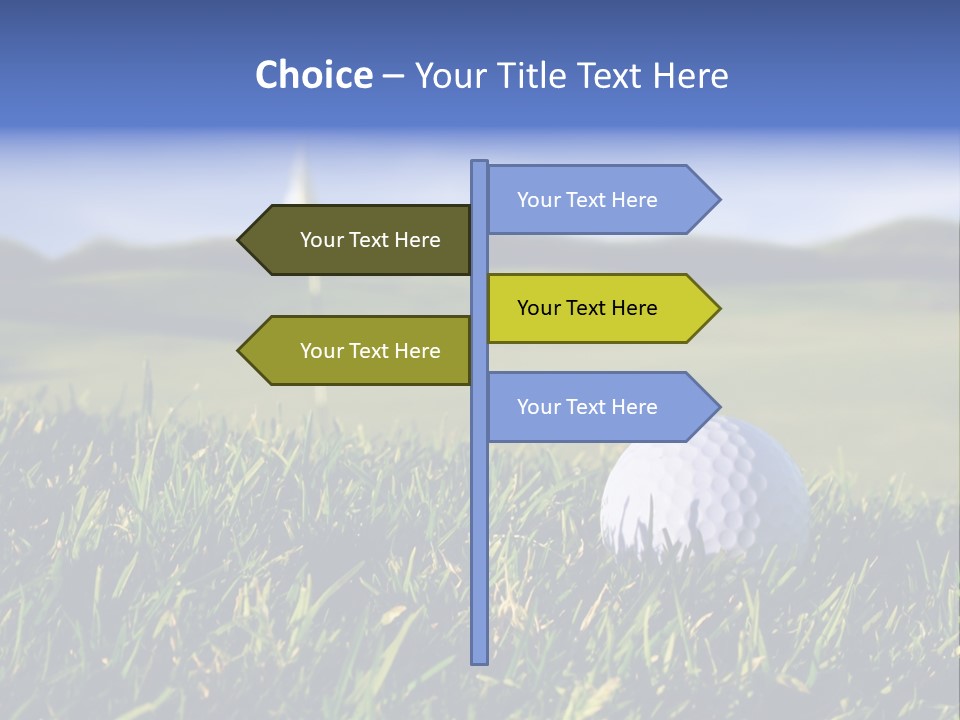 Course Grass Sport PowerPoint Template