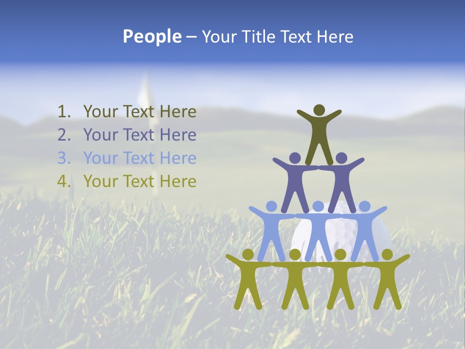 Course Grass Sport PowerPoint Template