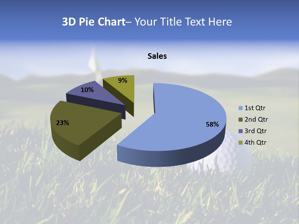 Course Grass Sport PowerPoint Template