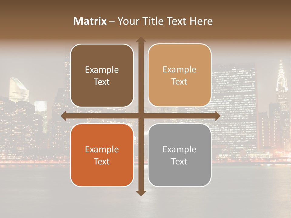 Elements Empire Lower PowerPoint Template