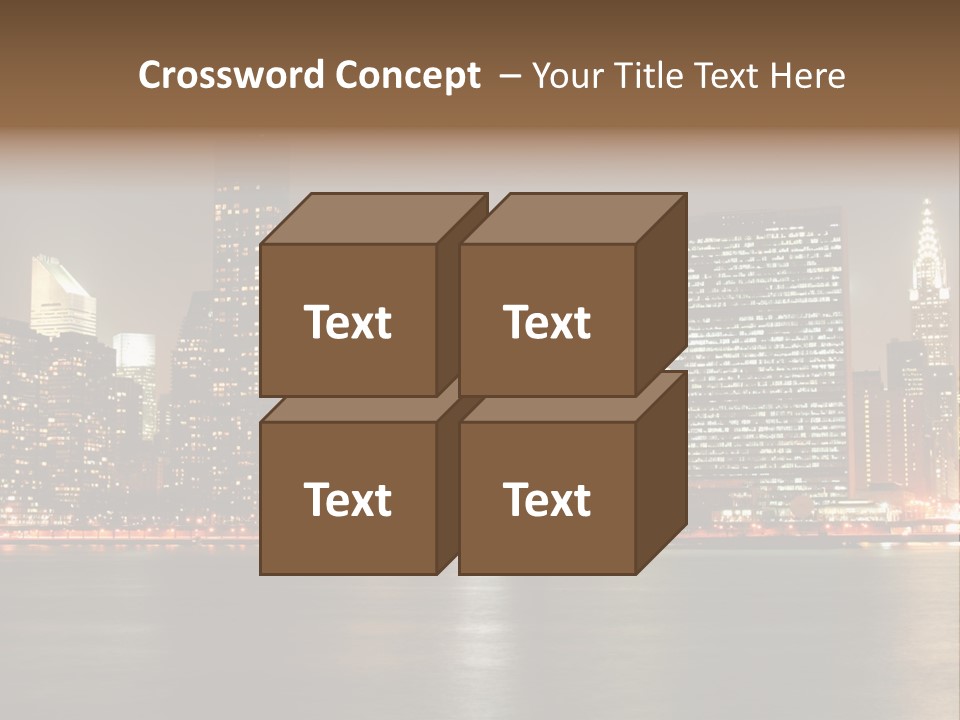 Elements Empire Lower PowerPoint Template