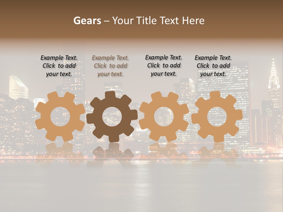 Elements Empire Lower PowerPoint Template