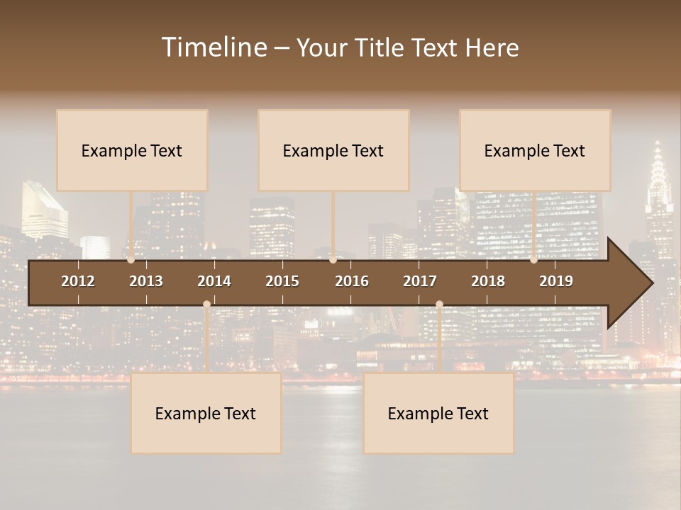 Elements Empire Lower PowerPoint Template