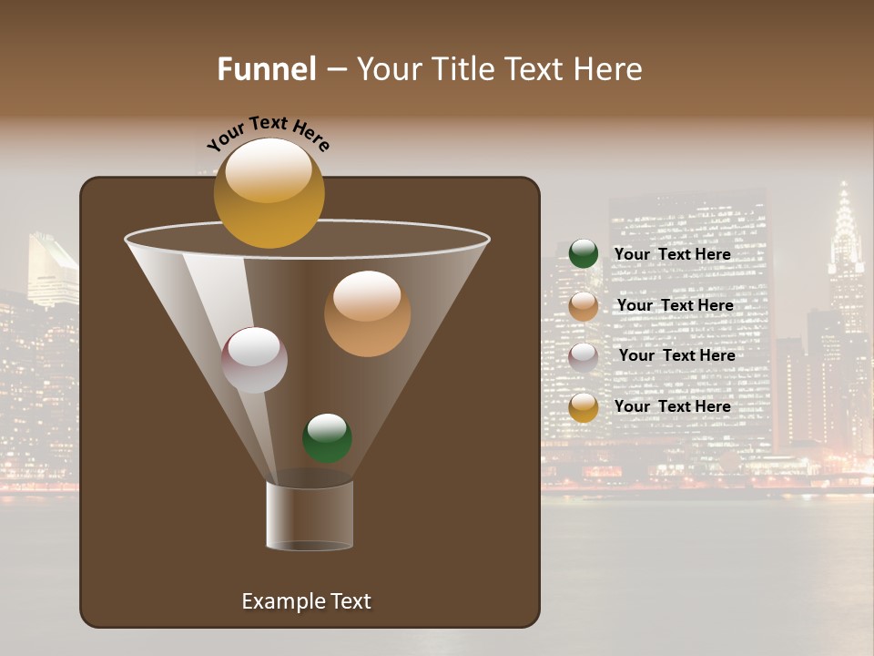 Elements Empire Lower PowerPoint Template