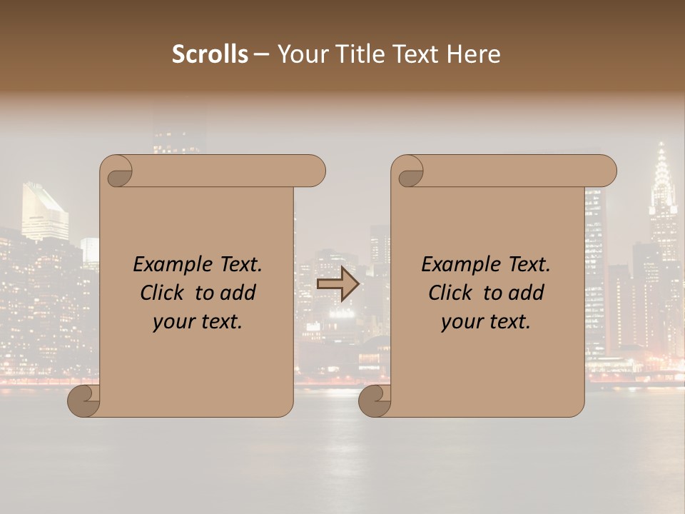 Elements Empire Lower PowerPoint Template